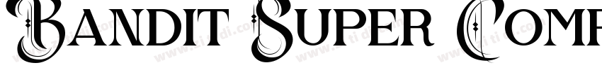 Bandit Super Compres字体转换